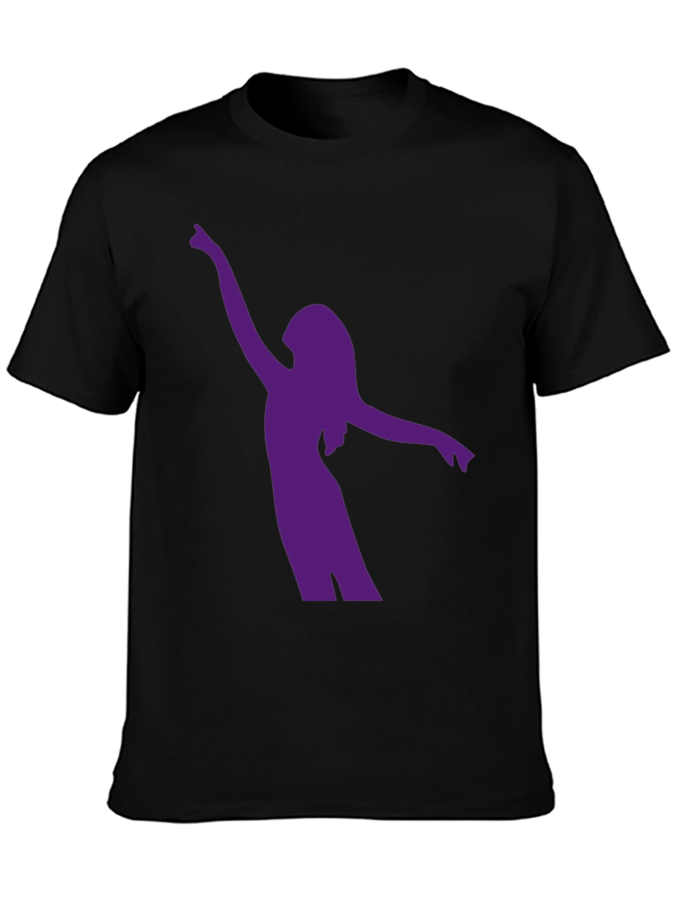 Silhouette Dancer Black T-Shirt