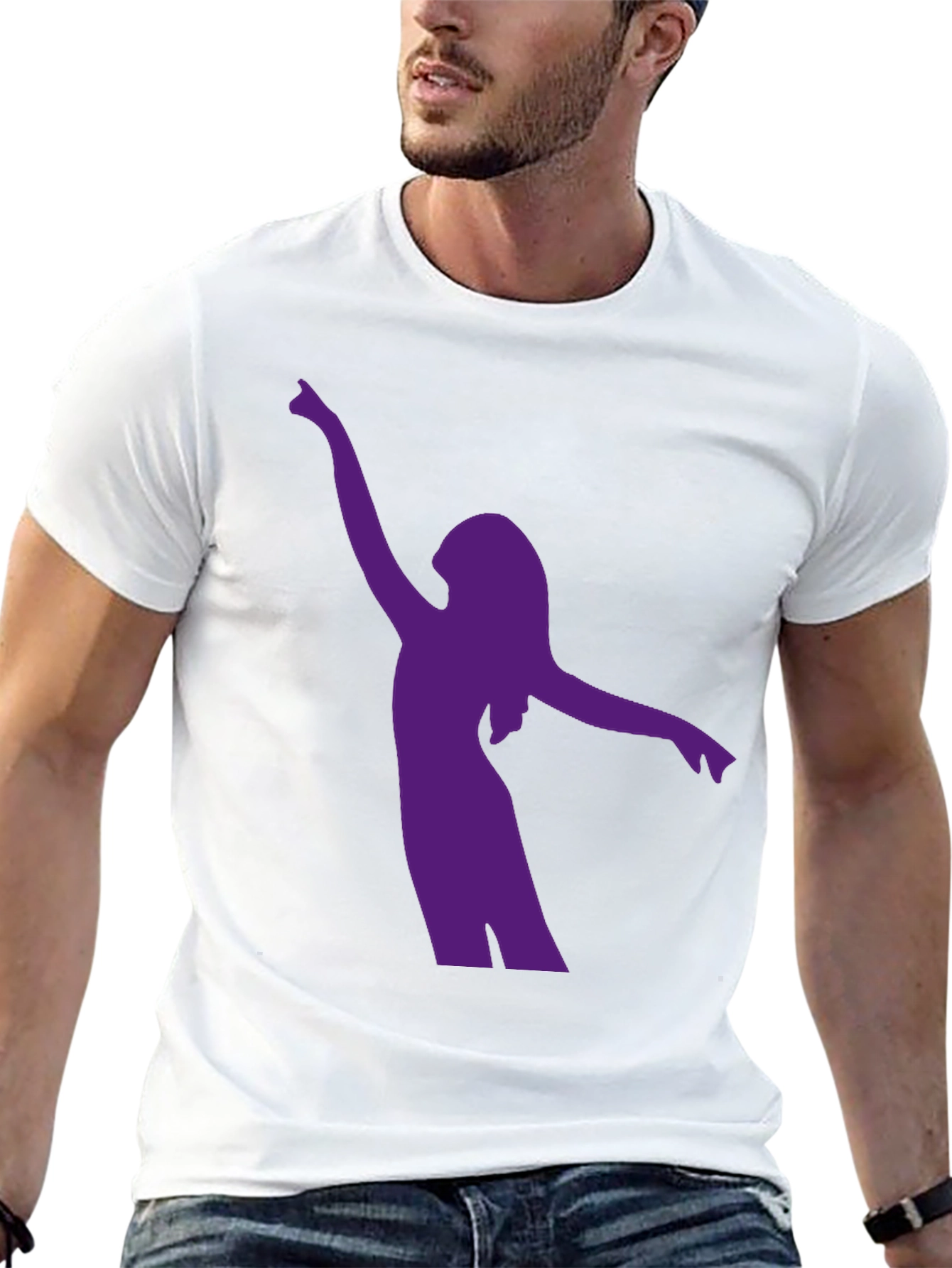 Silhouette Dancer Black T-Shirt