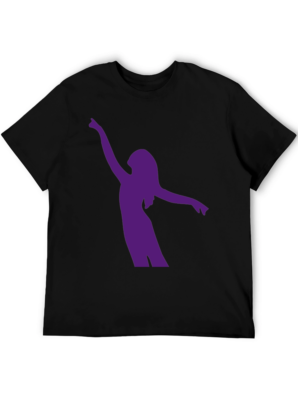 Silhouette Dancer Black T-Shirt