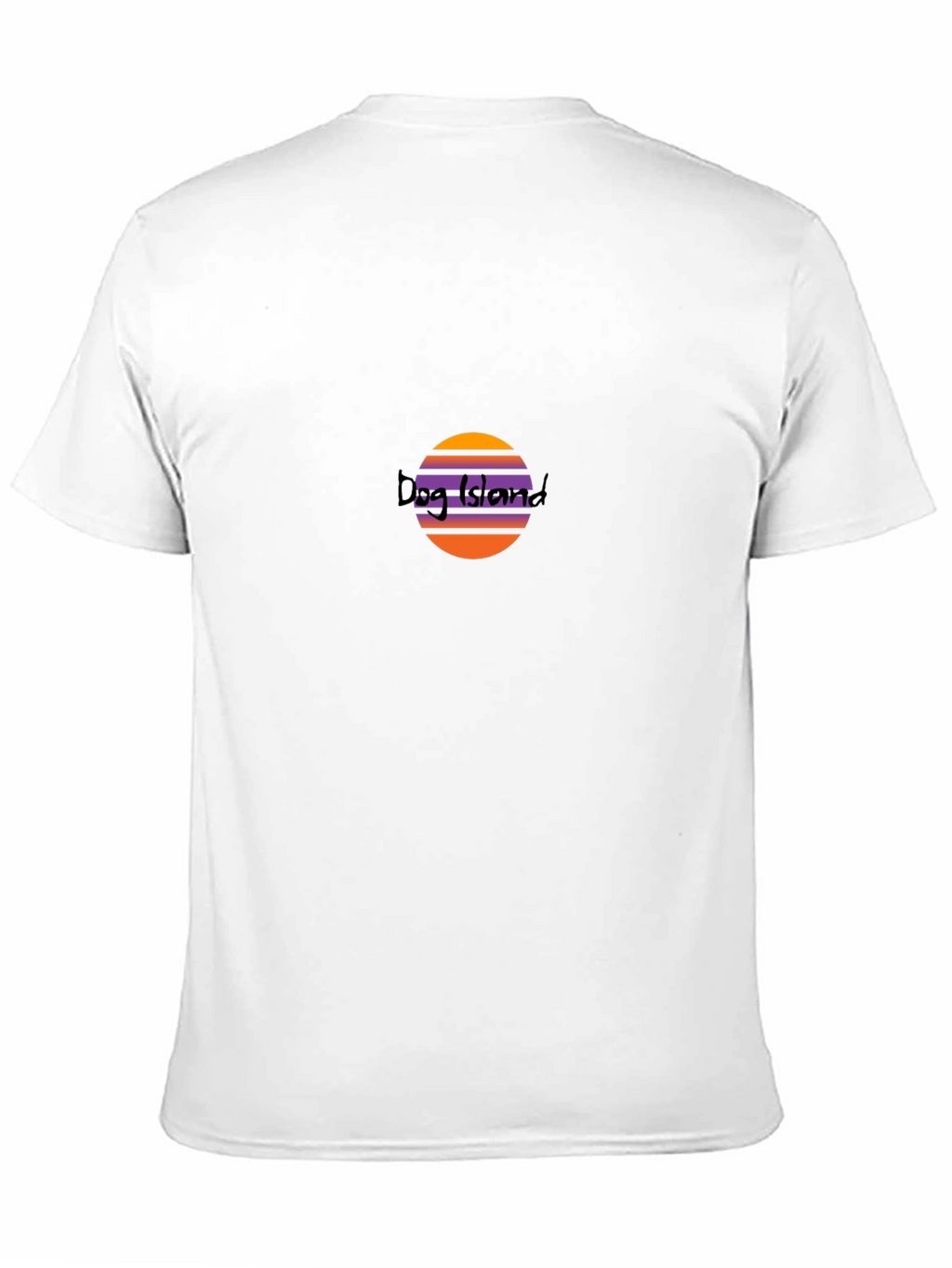 Dog Island Sunset T-Shirt - Soft Black Tee