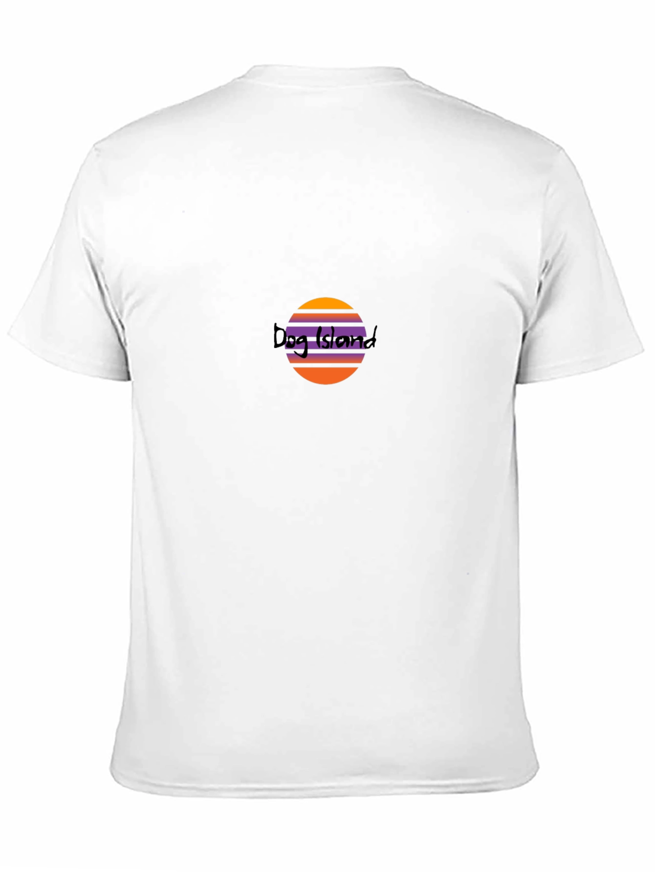 Dog Island Sunset T-Shirt - Soft Black Tee