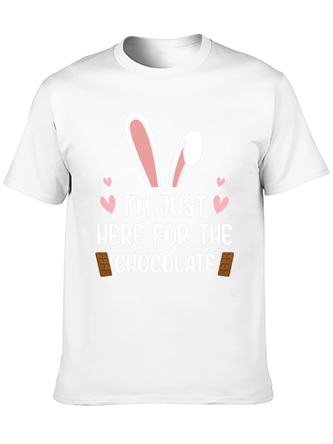 Im Just Here For The Chocolate Easter T-Shirt