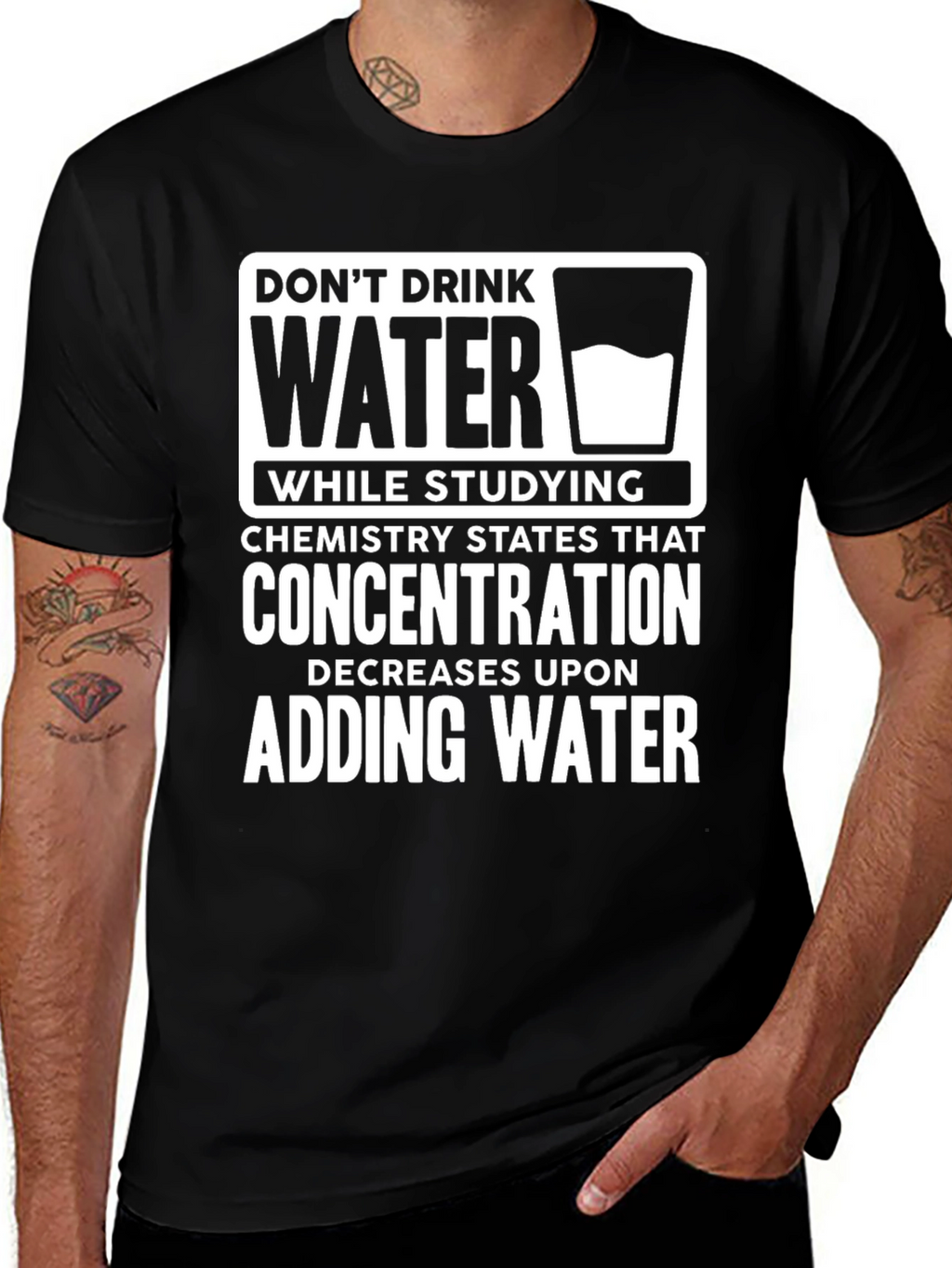 Dont Drink Water While Studying Funny T-Shirt