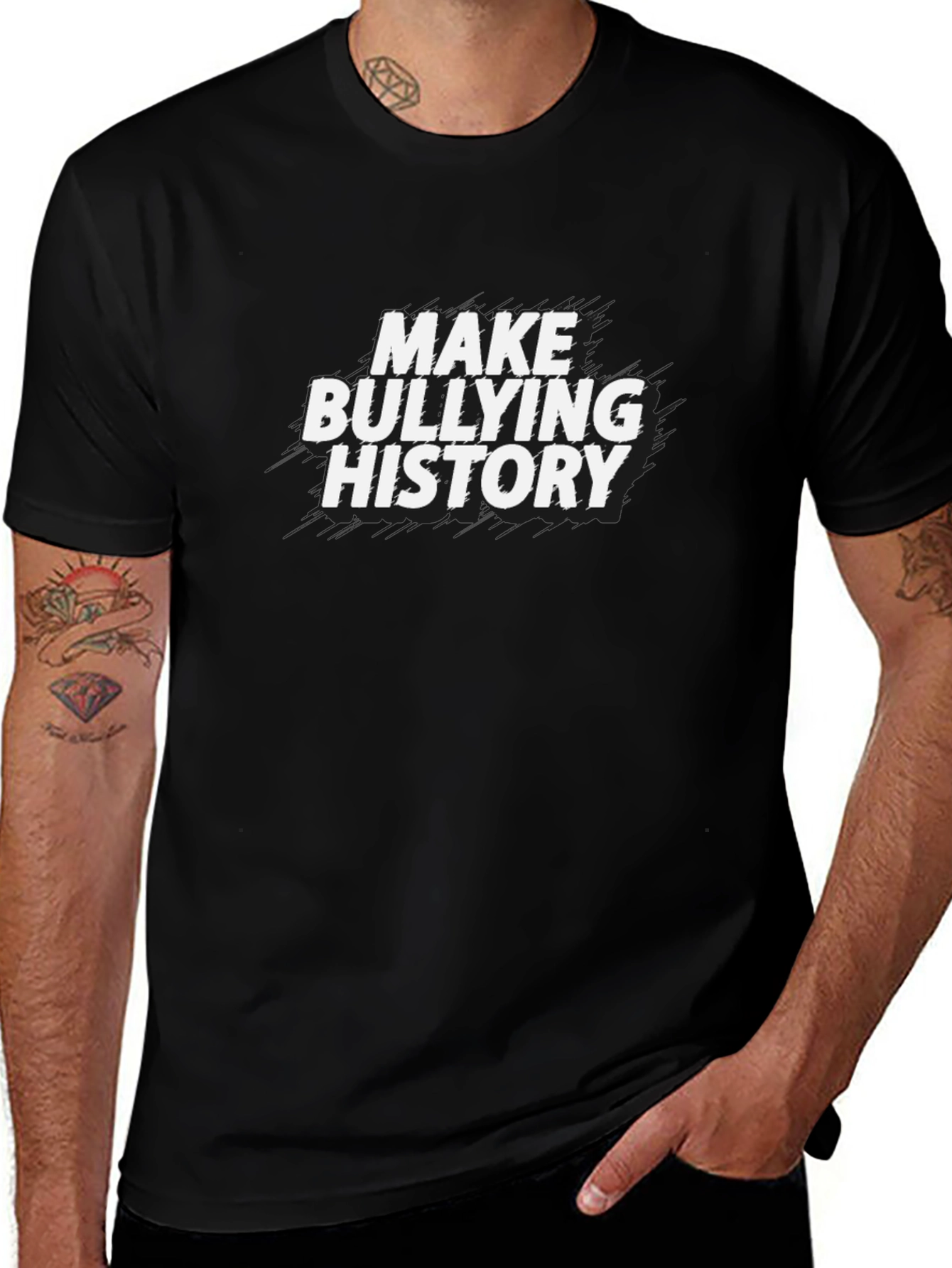Make Bullying History Graphic T-Shirt