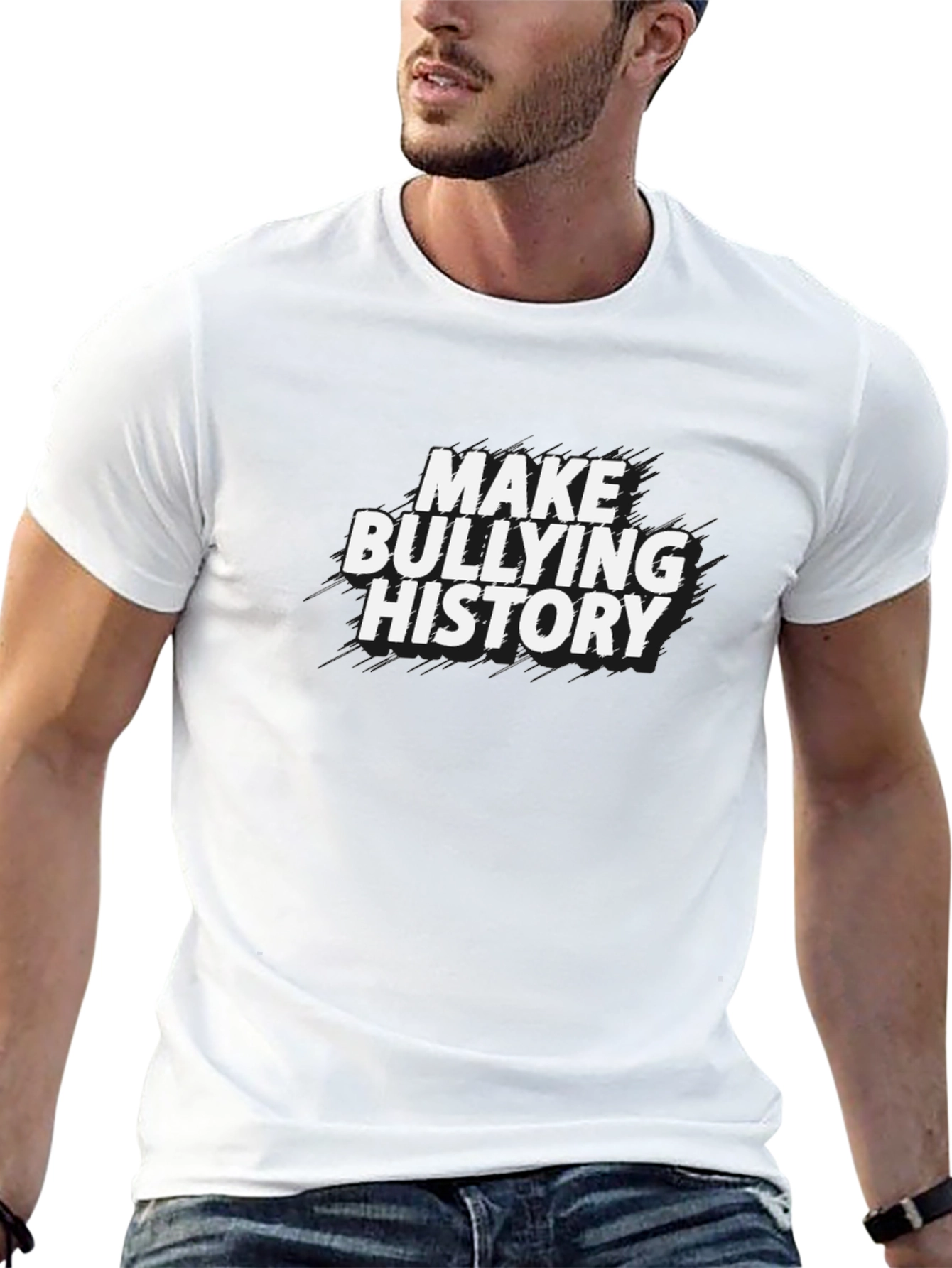 Make Bullying History Graphic T-Shirt