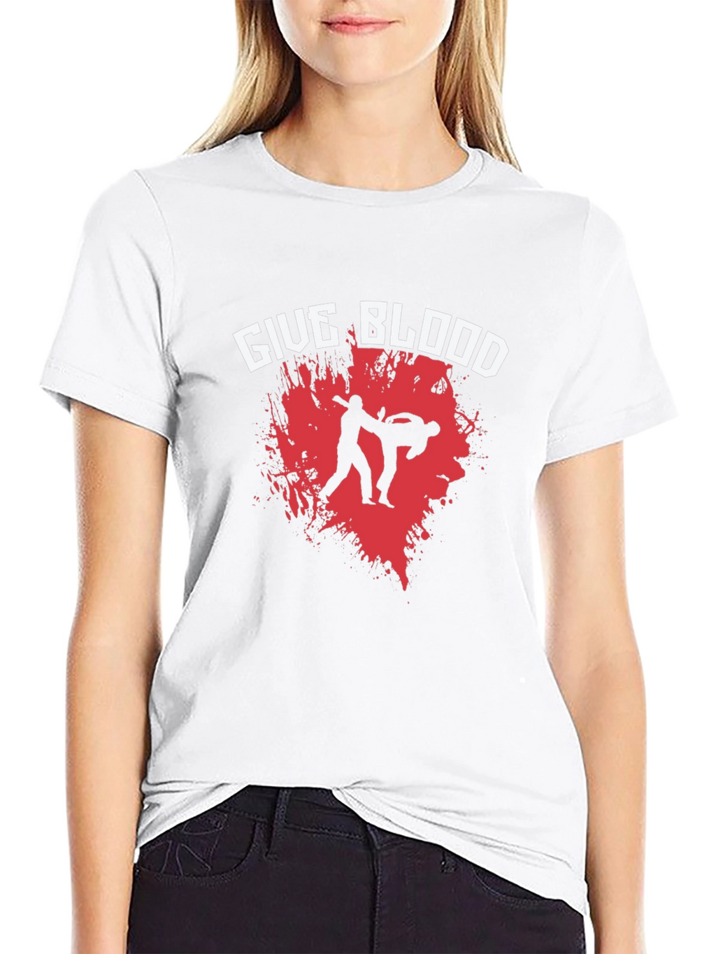 Give Blood Martial Arts T-Shirt