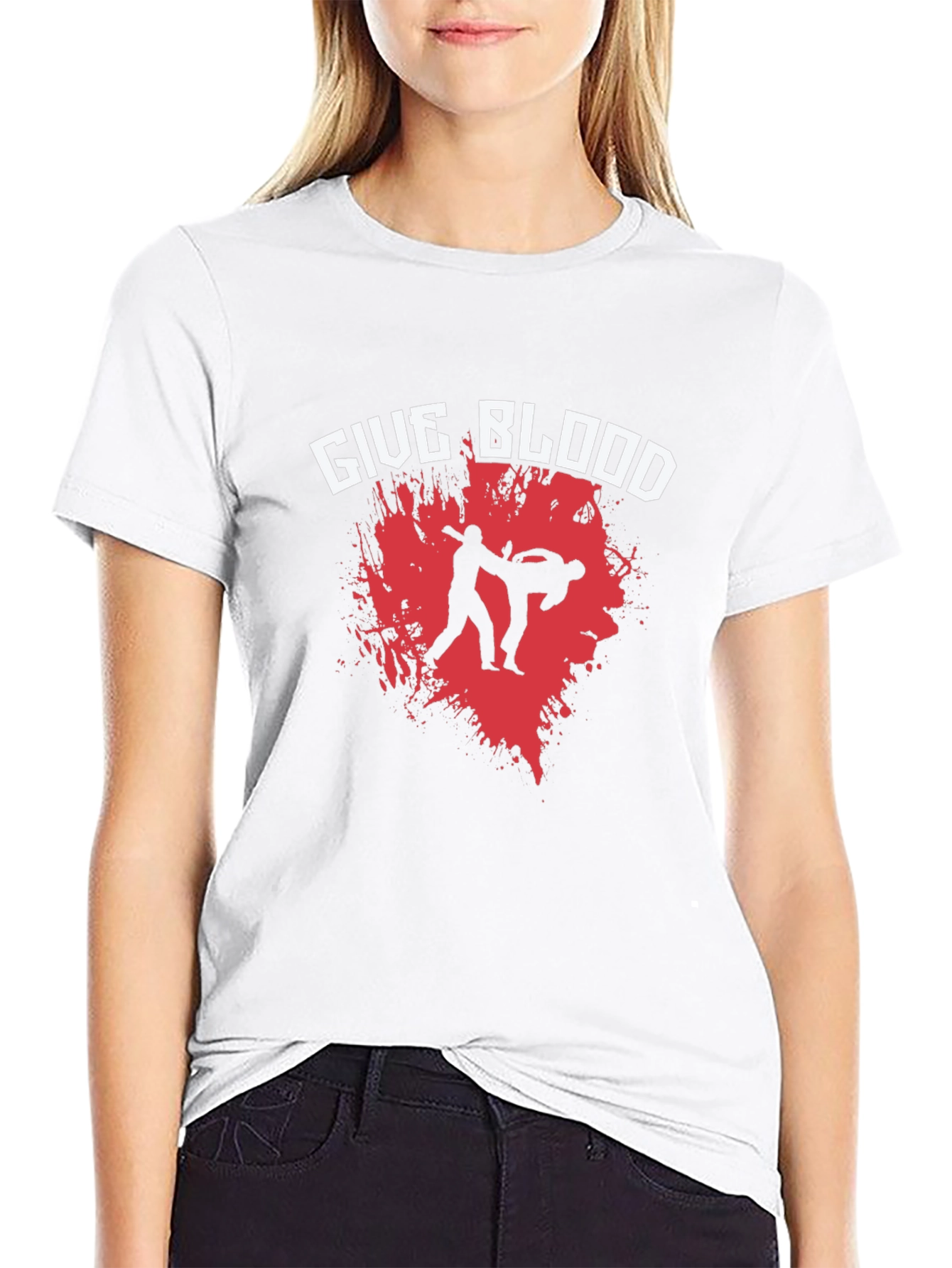 Give Blood Martial Arts T-Shirt