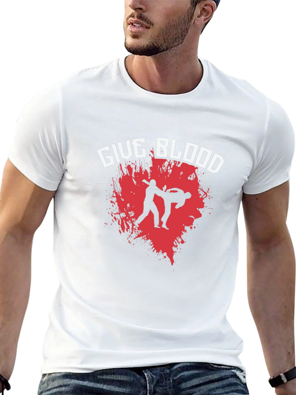 Give Blood Martial Arts T-Shirt