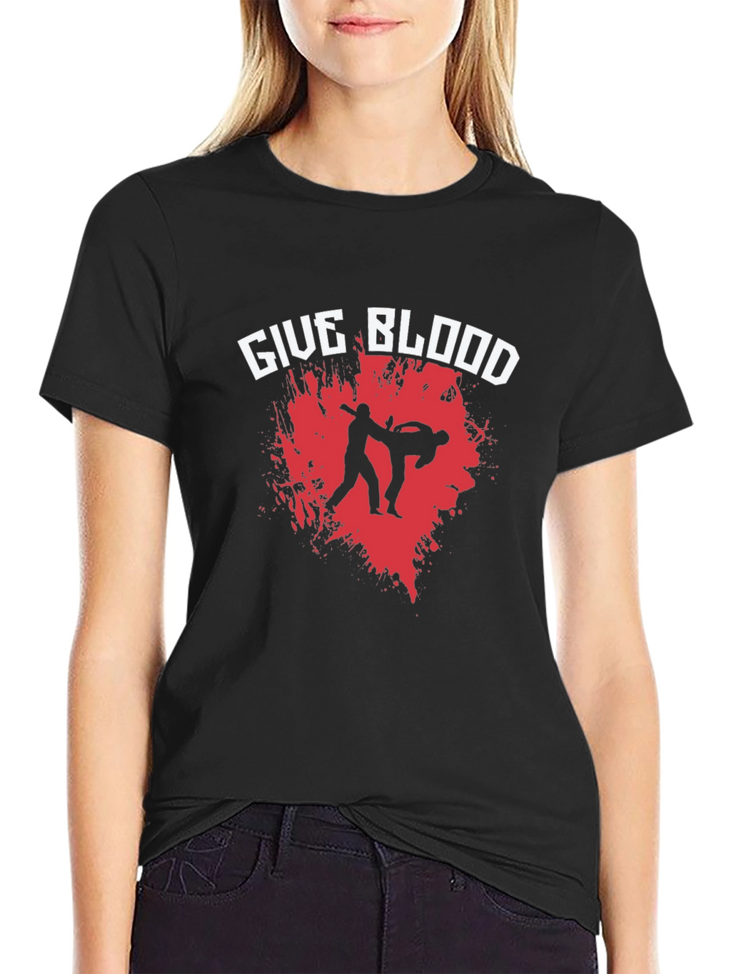 Give Blood Martial Arts T-Shirt