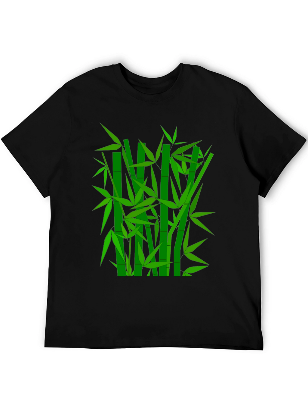 Bamboo Graphic Tee - Stylish Nature-Inspired Design