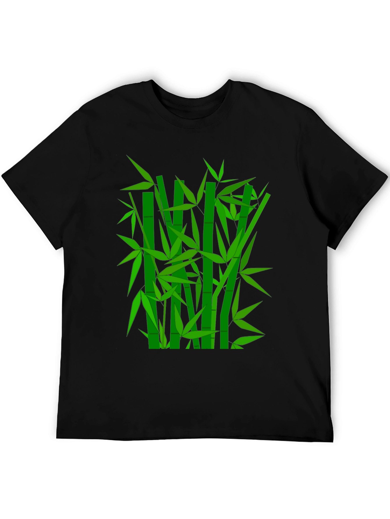 Bamboo Graphic Tee - Stylish Nature-Inspired Design