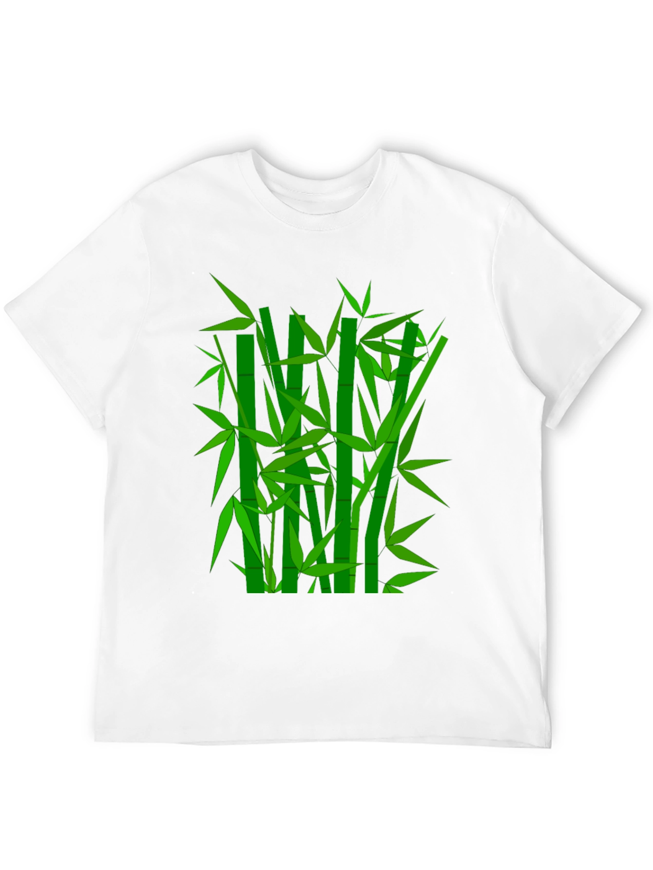 Bamboo Graphic Tee - Stylish Nature-Inspired Design