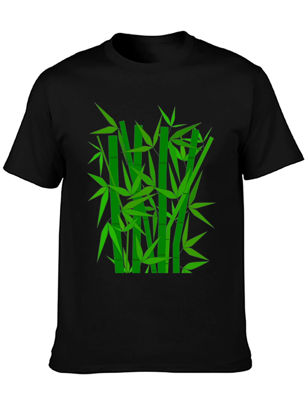 Bamboo Graphic Tee - Stylish Nature-Inspired Design