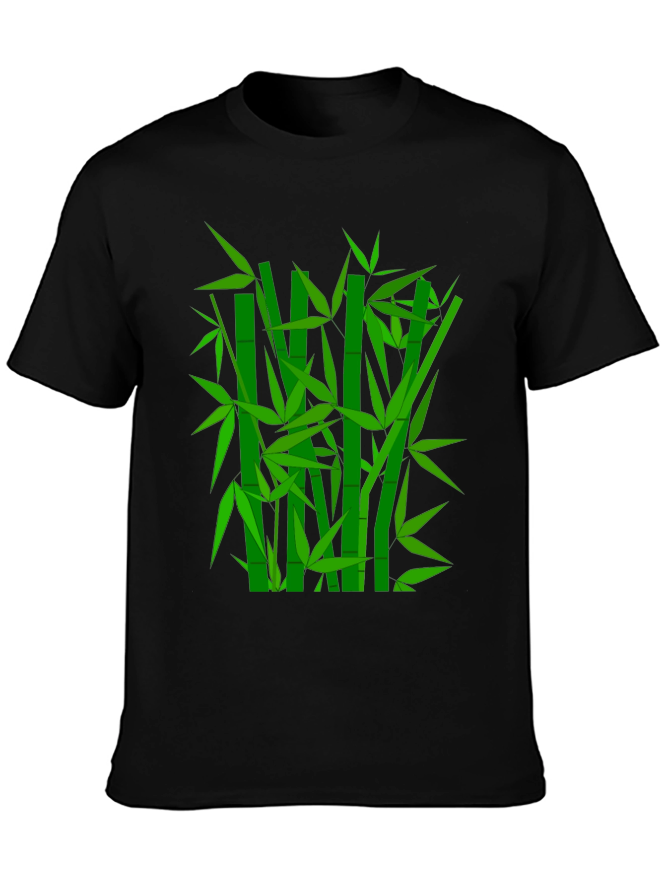 Bamboo Graphic Tee - Stylish Nature-Inspired Design