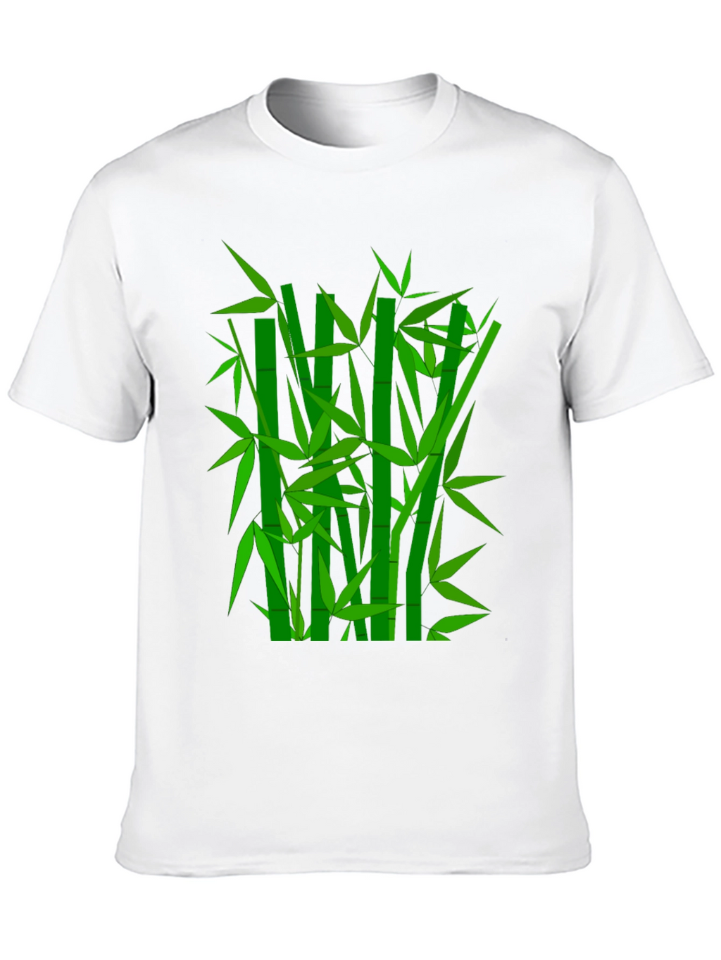 Bamboo Graphic Tee - Stylish Nature-Inspired Design