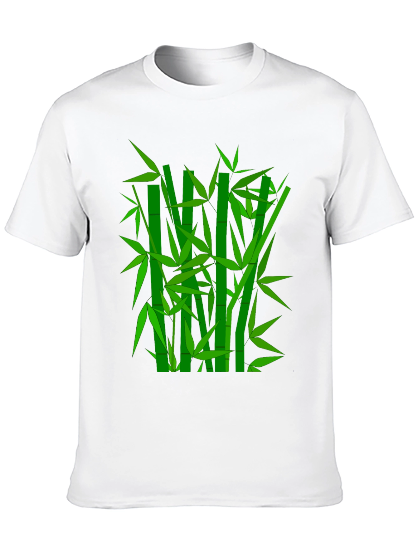 Bamboo Graphic Tee - Stylish Nature-Inspired Design