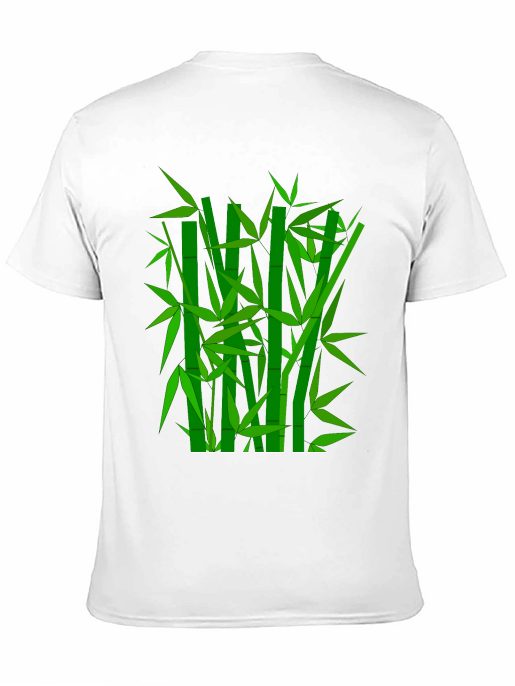 Bamboo Graphic Tee - Stylish Nature-Inspired Design