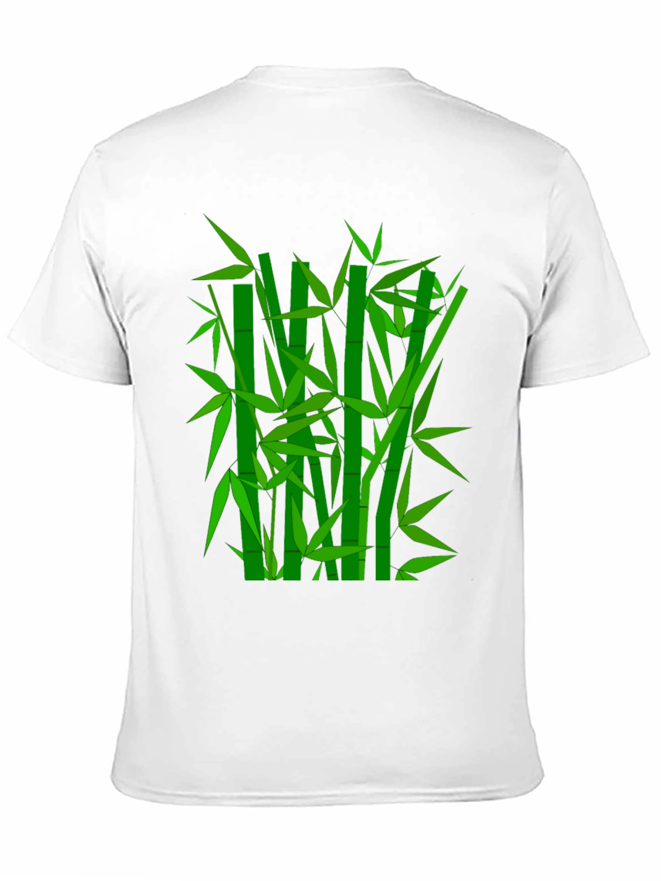 Bamboo Graphic Tee - Stylish Nature-Inspired Design