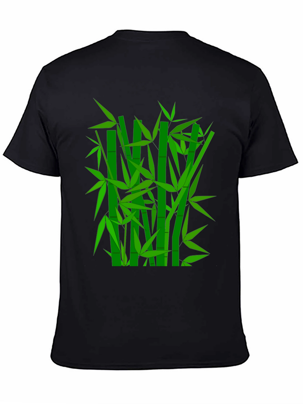 Bamboo Graphic Tee - Stylish Nature-Inspired Design