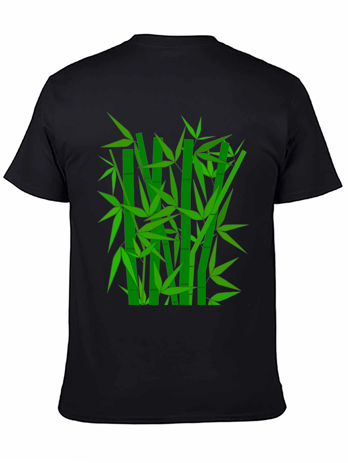 Bamboo Graphic Tee - Stylish Nature-Inspired Design