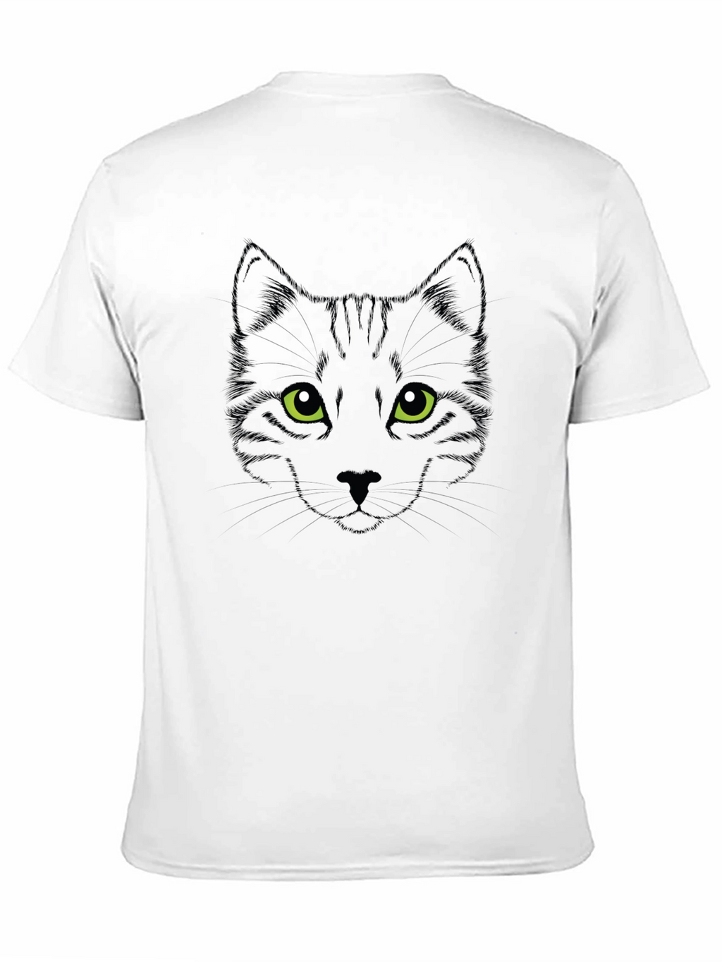 Cool Black Cat Graphic T-Shirt