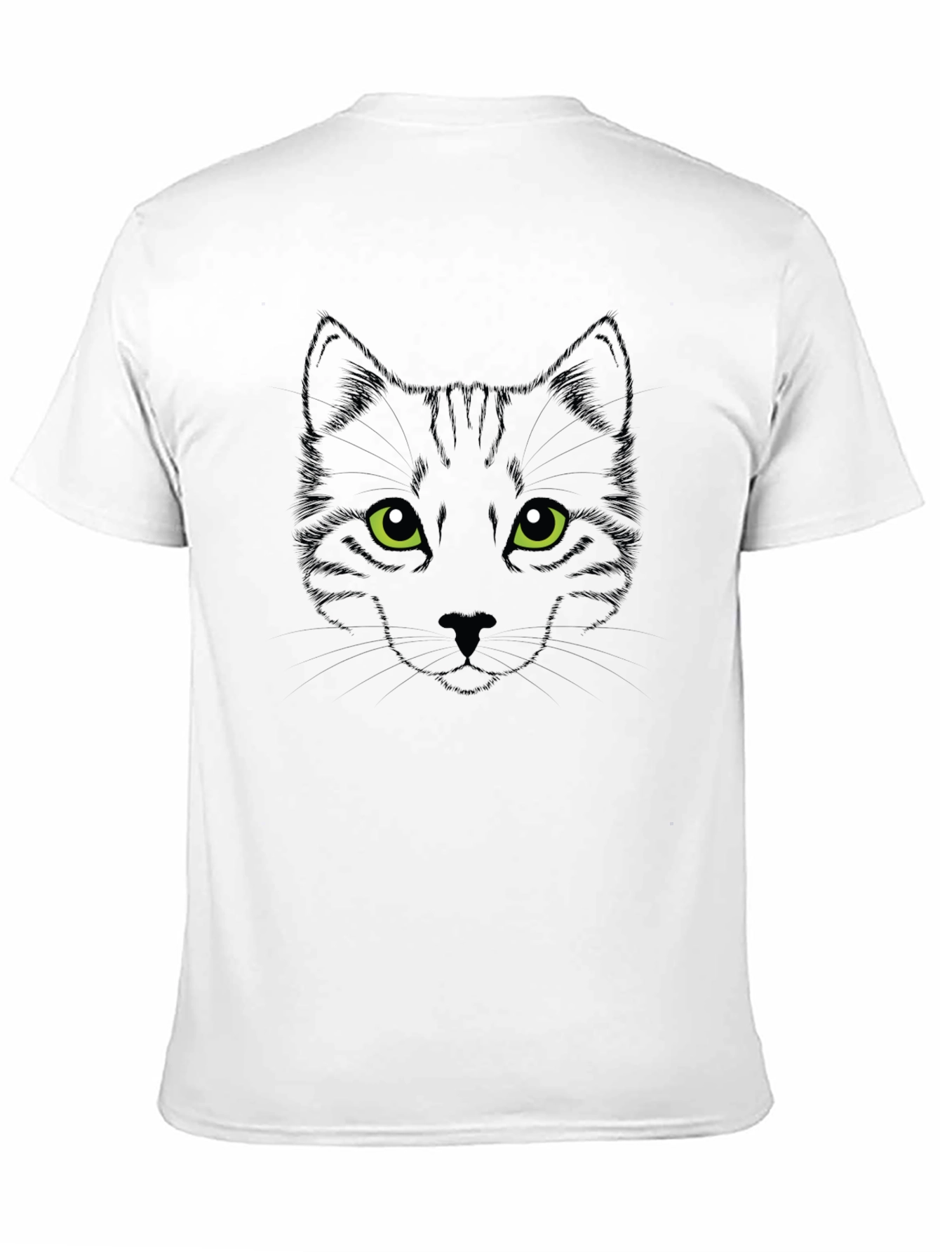 Cool Black Cat Graphic T-Shirt