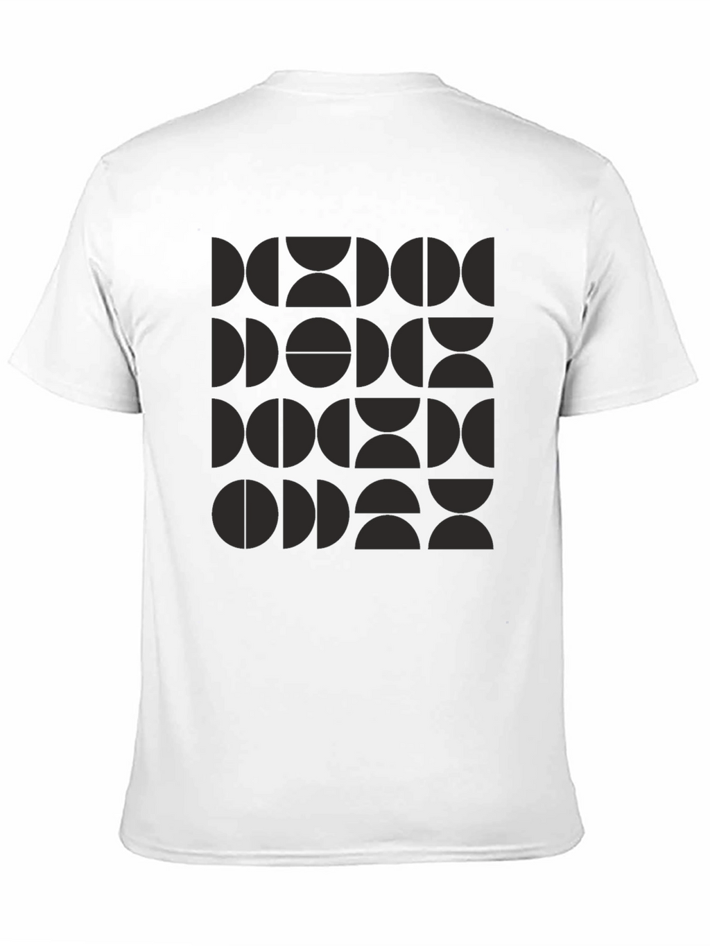 Geometric Black T-Shirt