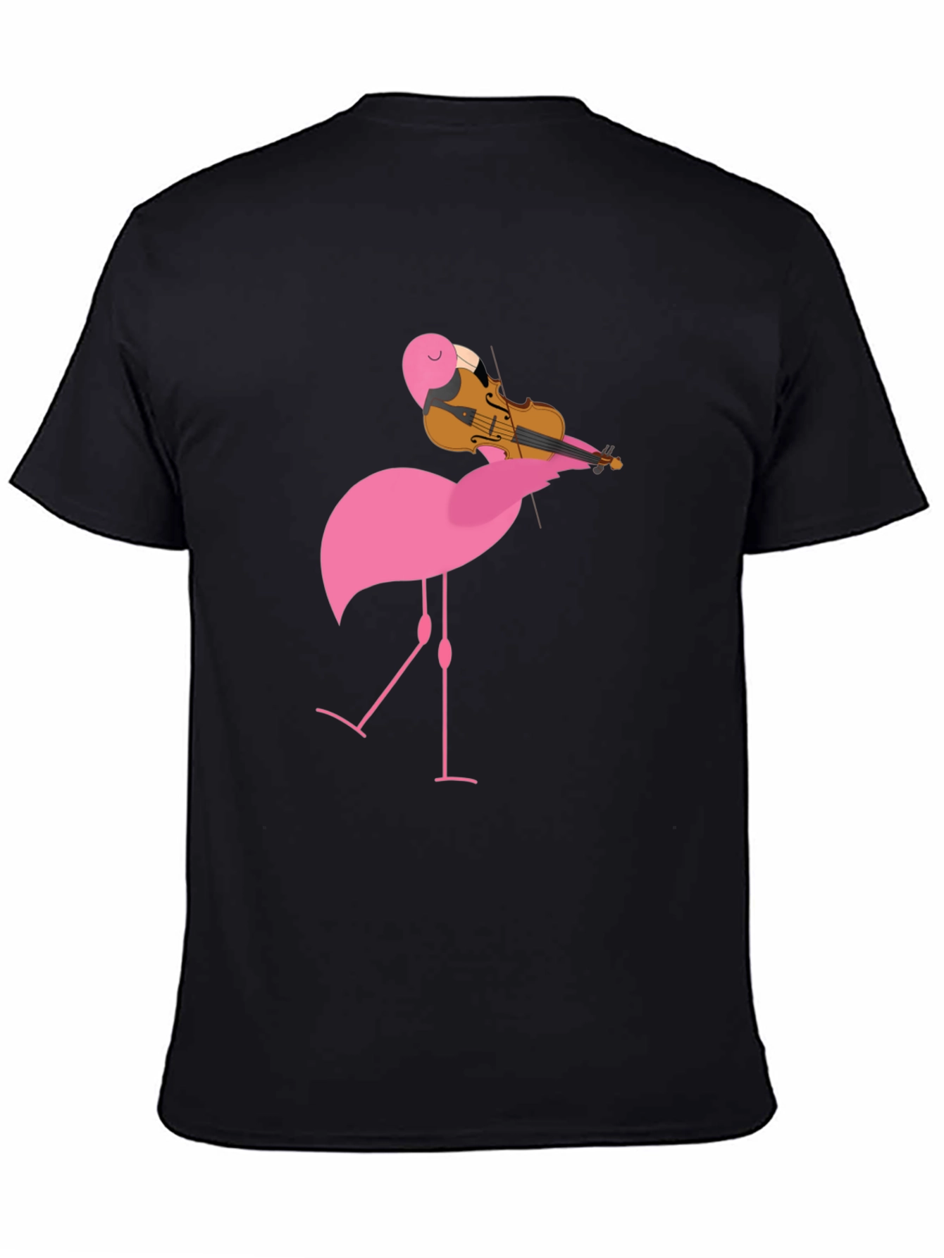 Flamingo Violinist Graphic Tee