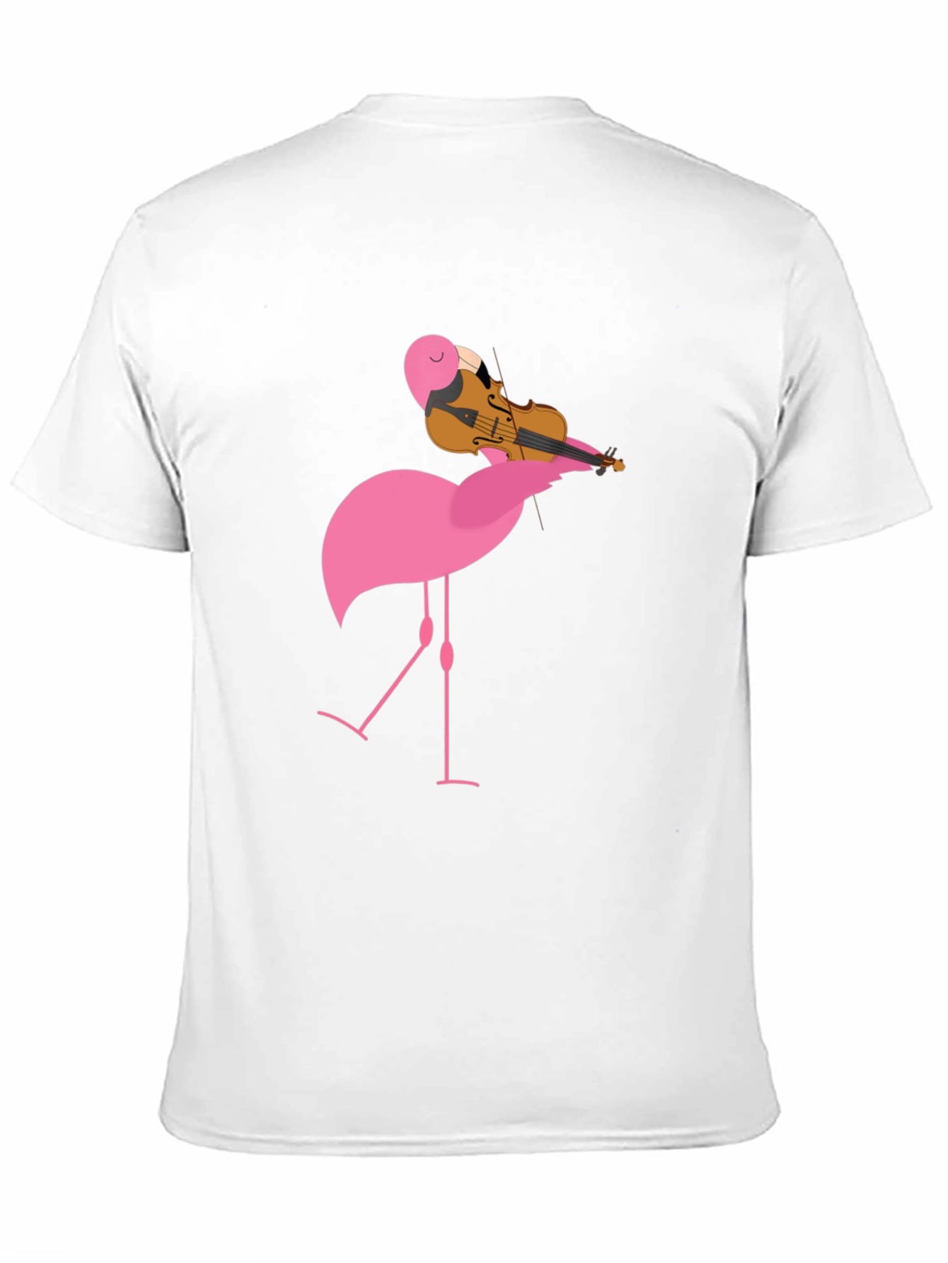 Flamingo Violinist Graphic Tee