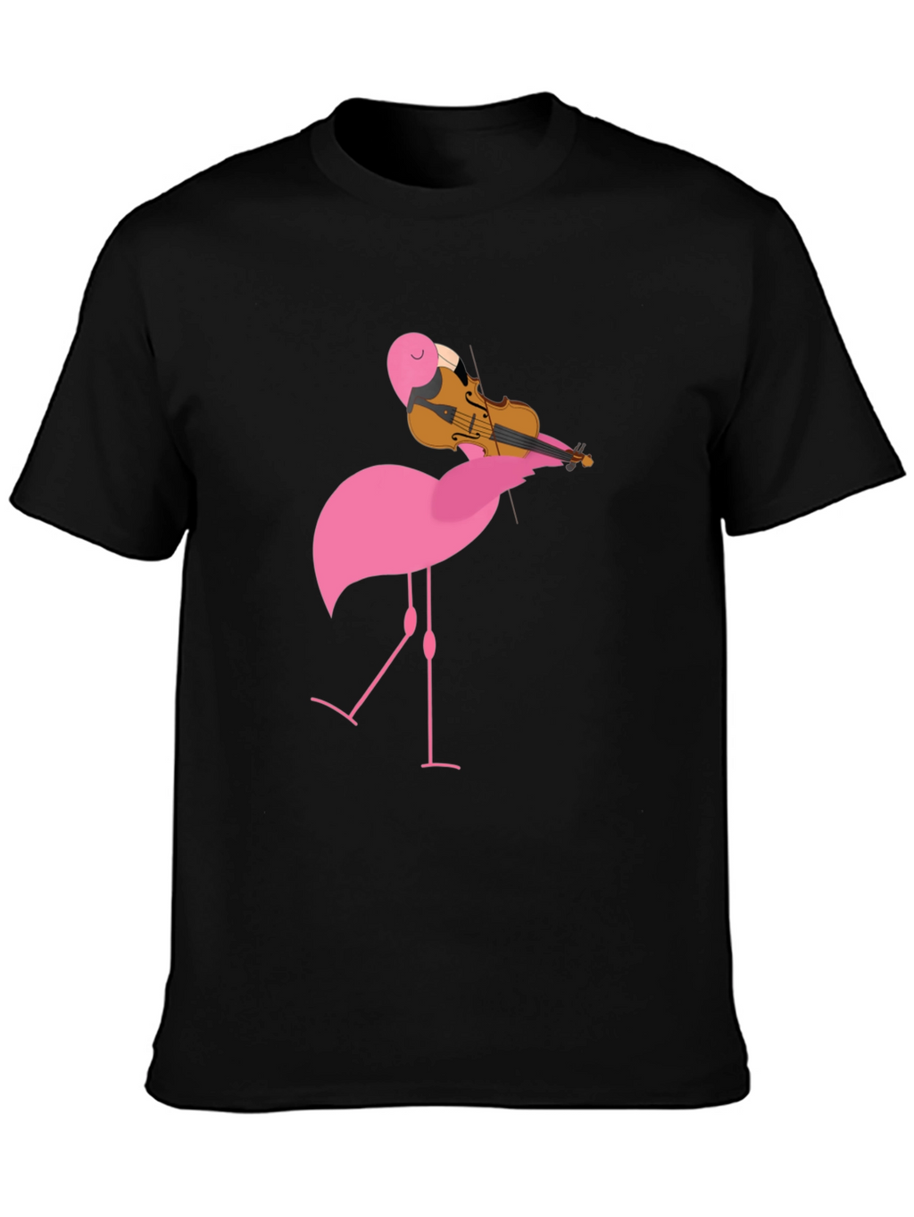 Flamingo Violinist Graphic Tee
