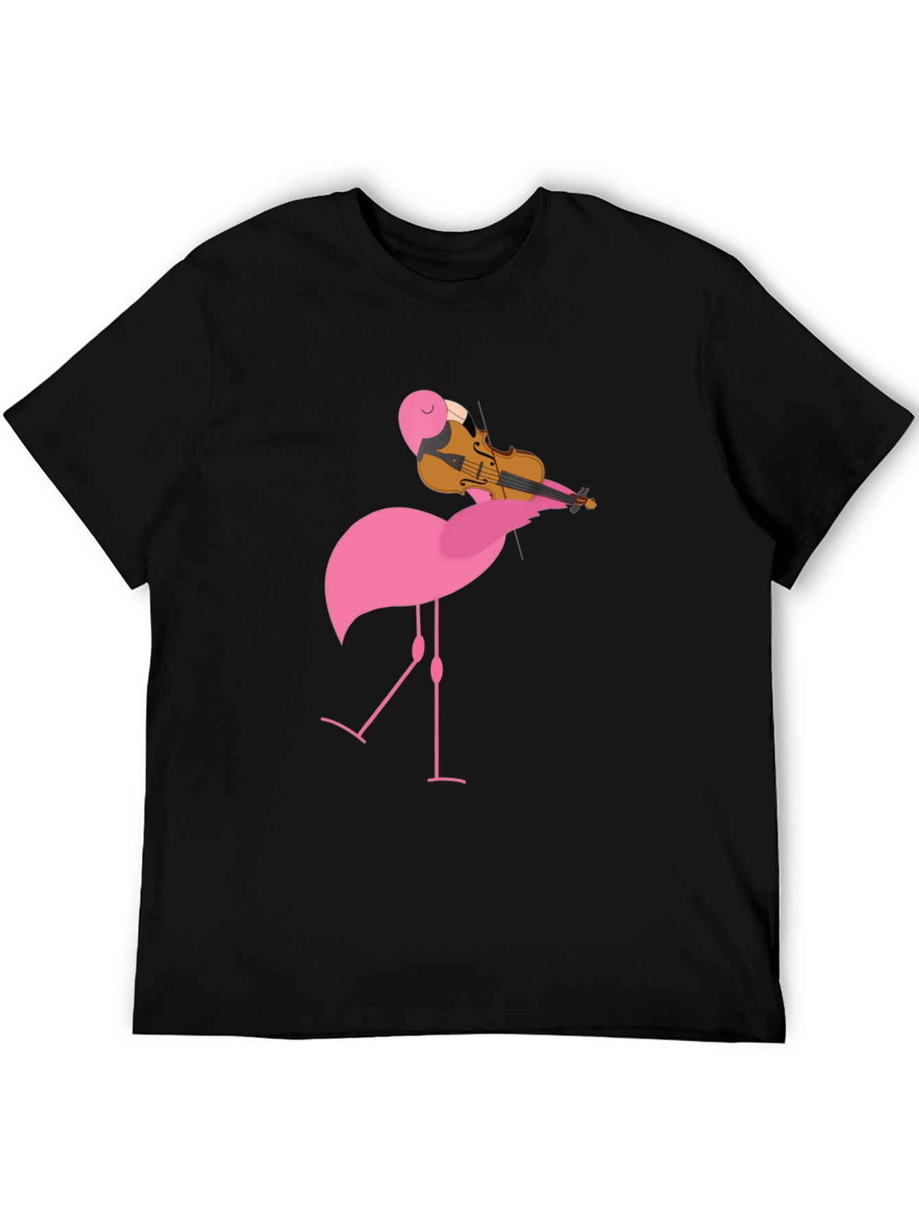 Flamingo Violinist Graphic Tee