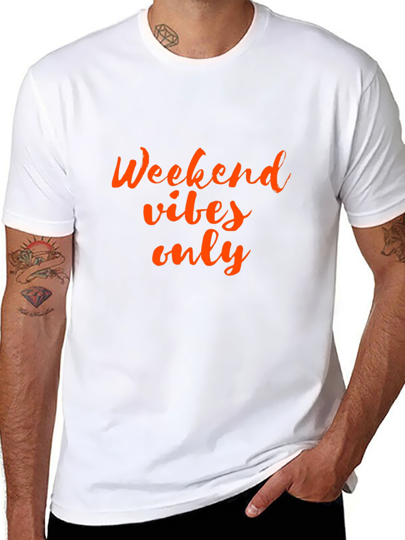 Weekend Vibes Only Graphic T-Shirt