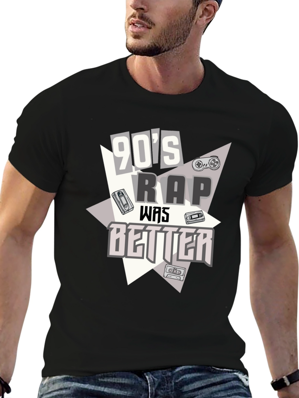 90s Rap Music Graphic T-Shirt