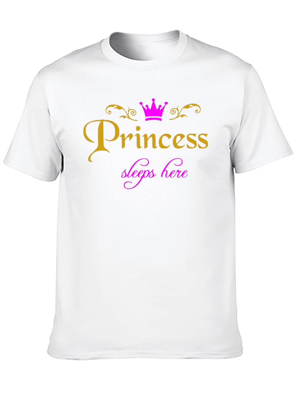 Princess Sleeps Here Graphic Tee