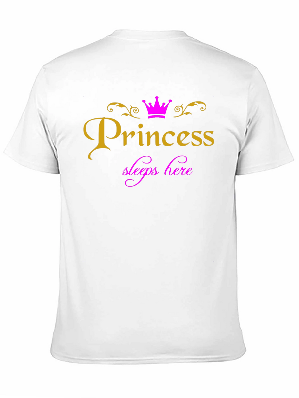 Princess Sleeps Here Graphic Tee