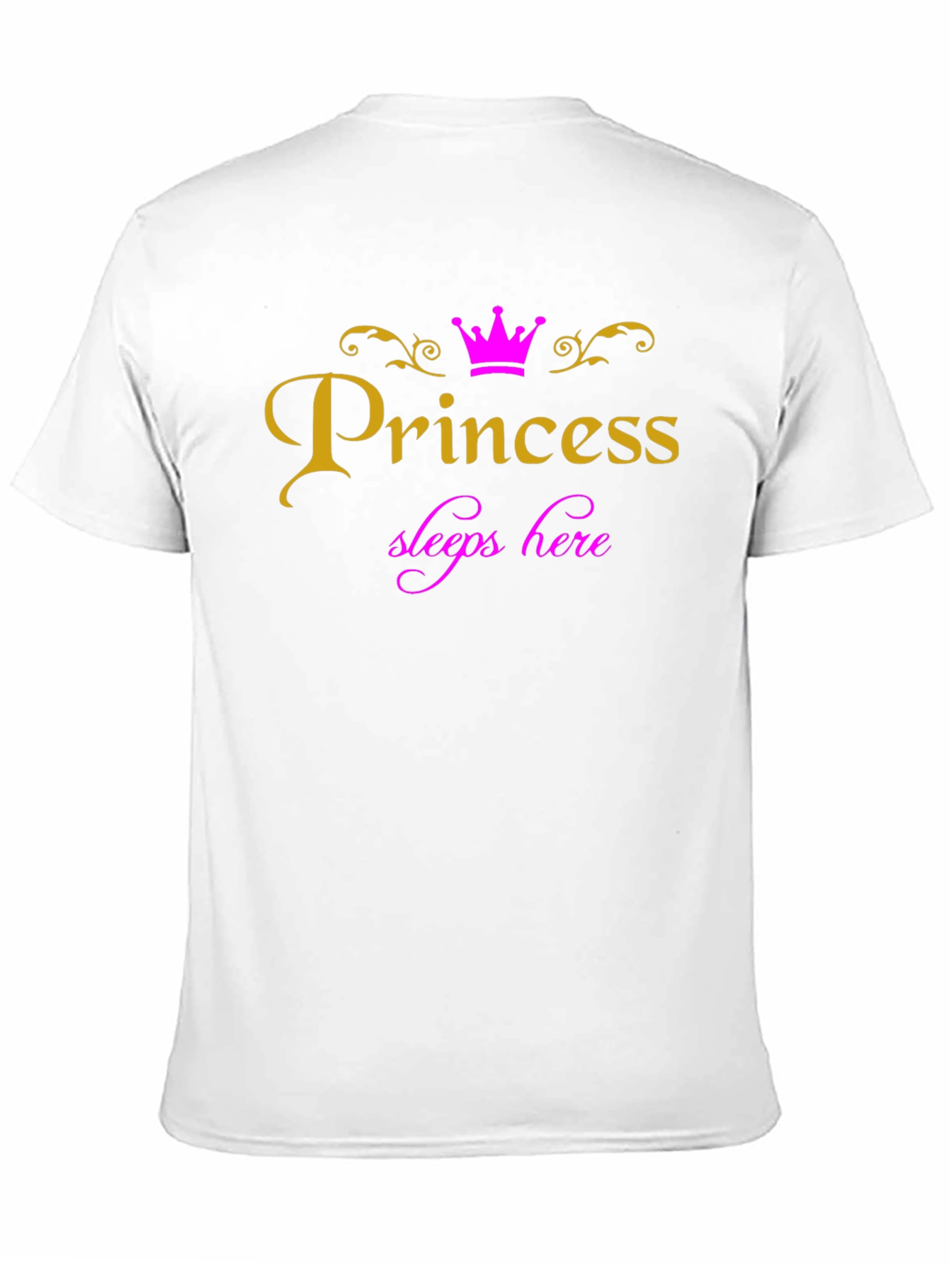 Princess Sleeps Here Graphic Tee