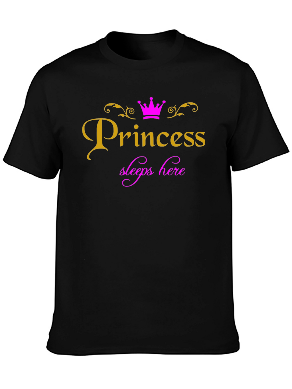 Princess Sleeps Here Graphic Tee