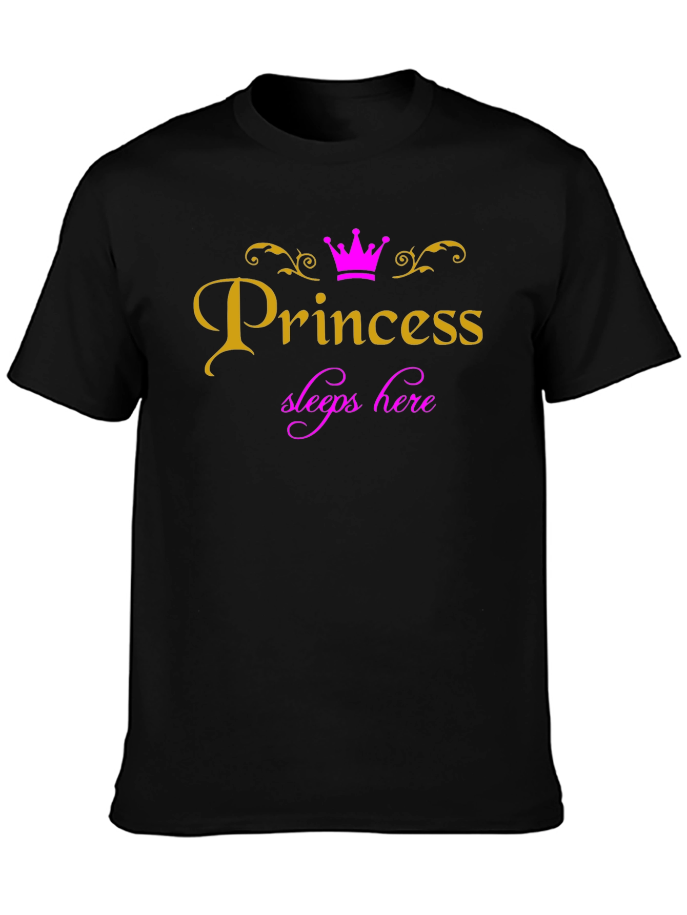 Princess Sleeps Here Graphic Tee