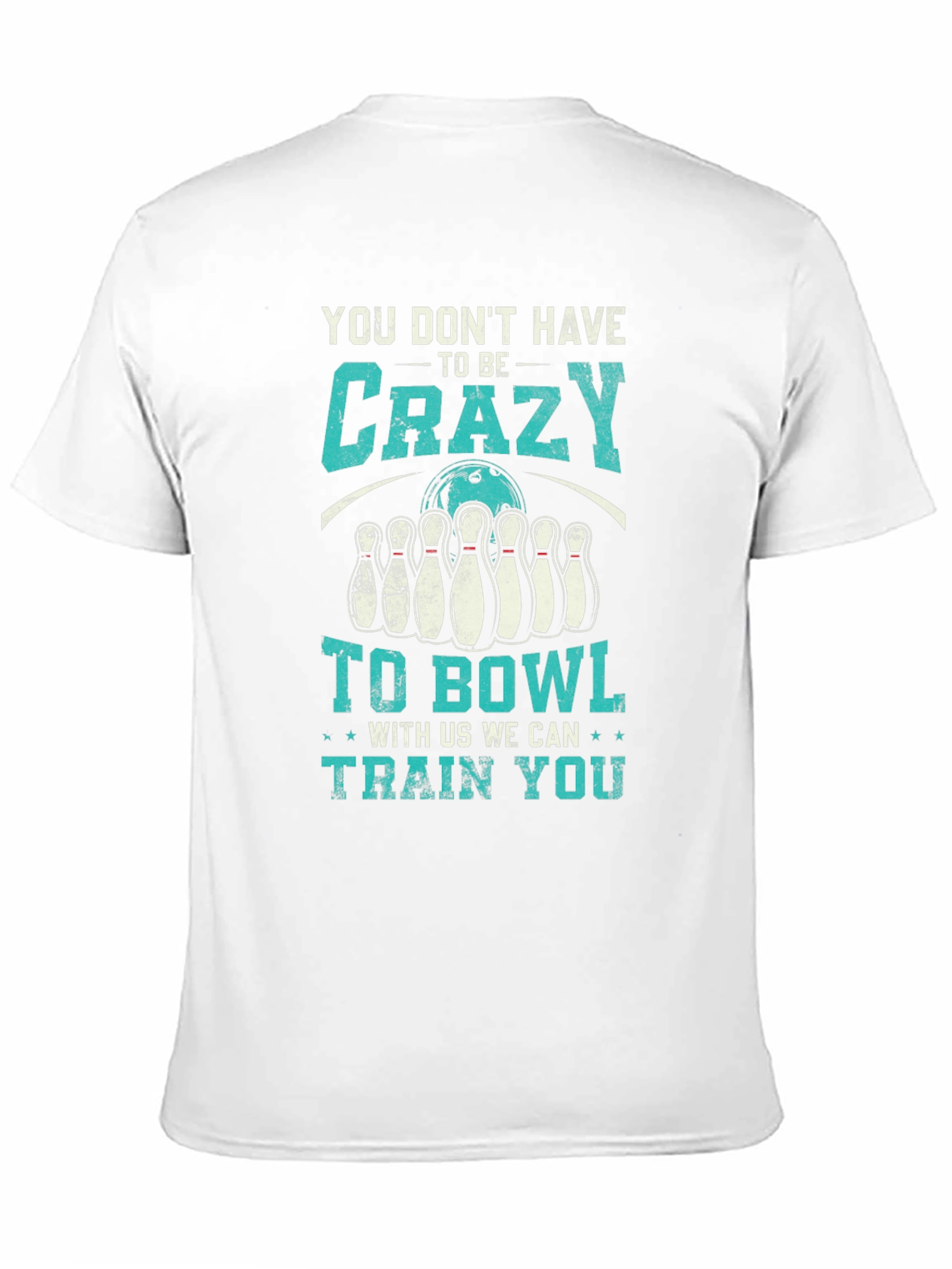 Crazy to Bowl Graphic T-Shirt