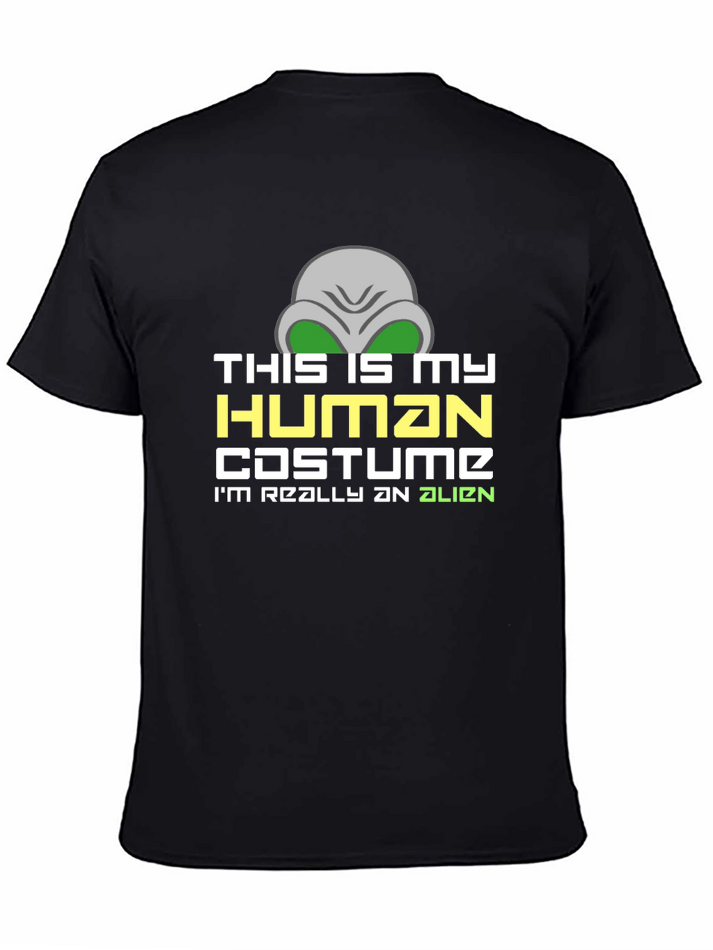 Alien Costume T-Shirt - Funny Halloween Tee
