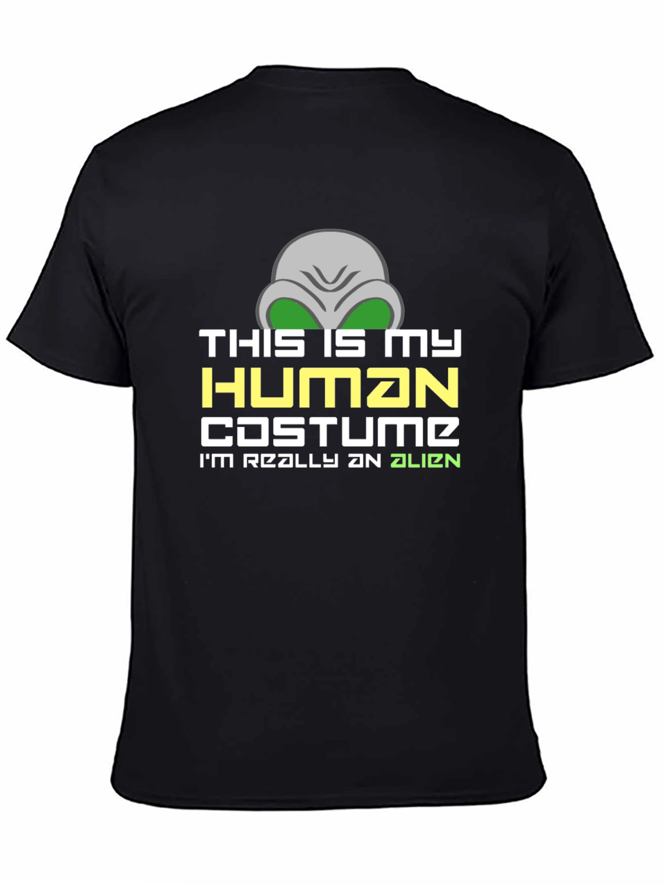 Alien Costume T-Shirt - Funny Halloween Tee