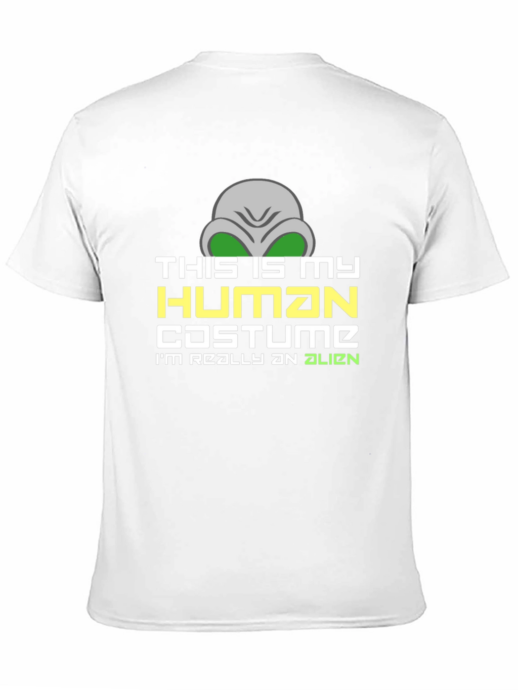 Alien Costume T-Shirt - Funny Halloween Tee