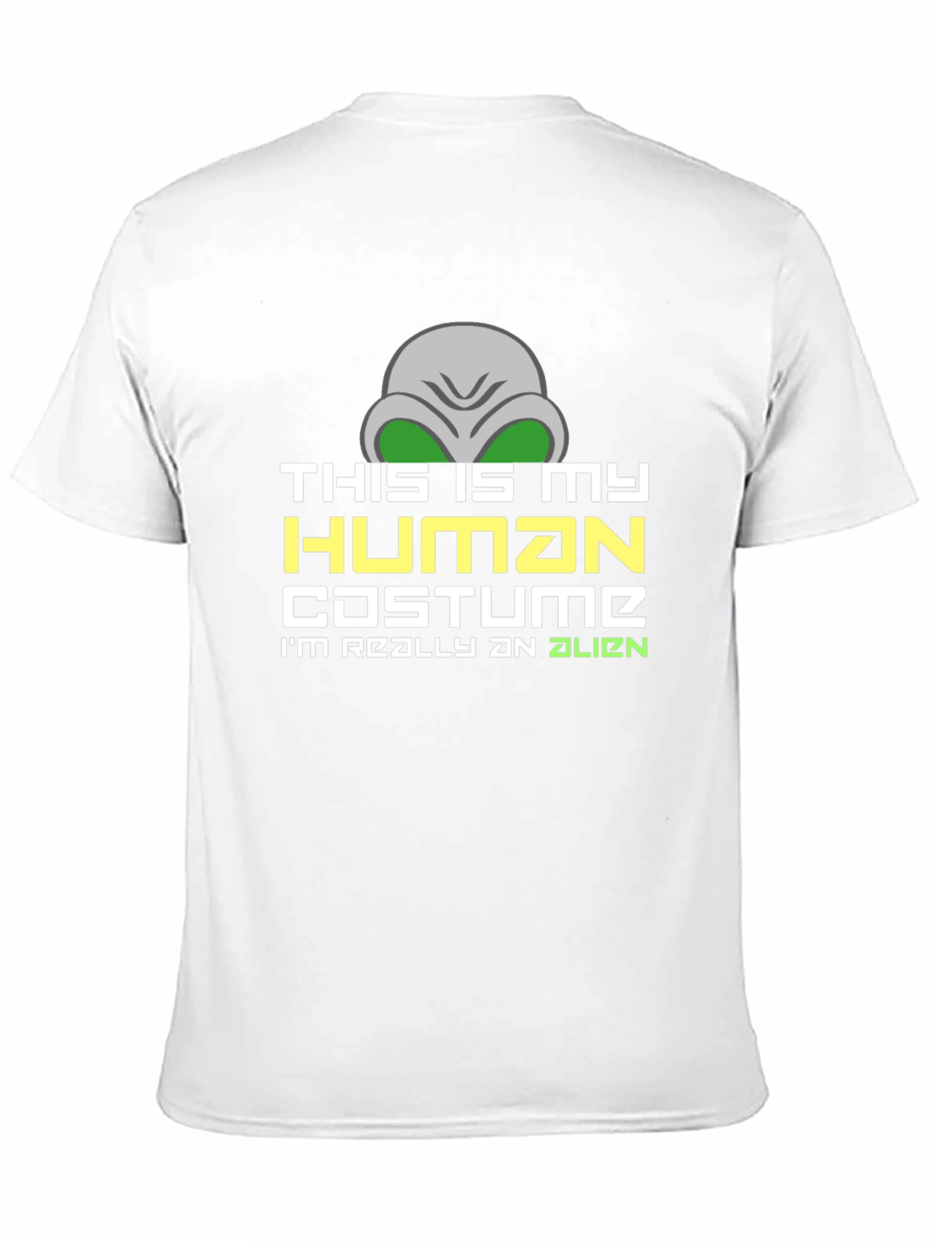 Alien Costume T-Shirt - Funny Halloween Tee