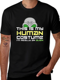 Alien Costume T-Shirt - Funny Halloween Tee