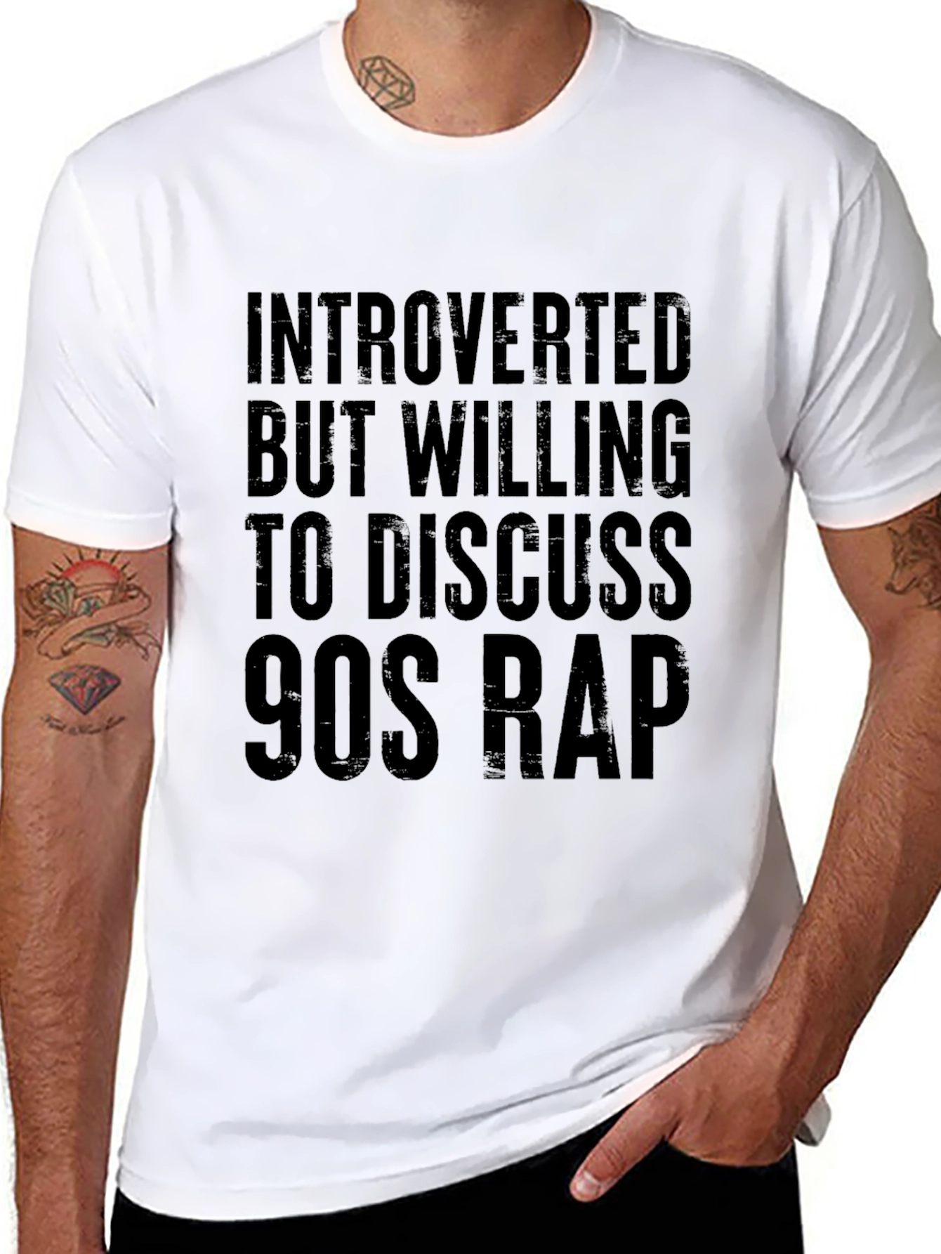 Introverted 90s Rap T-Shirt