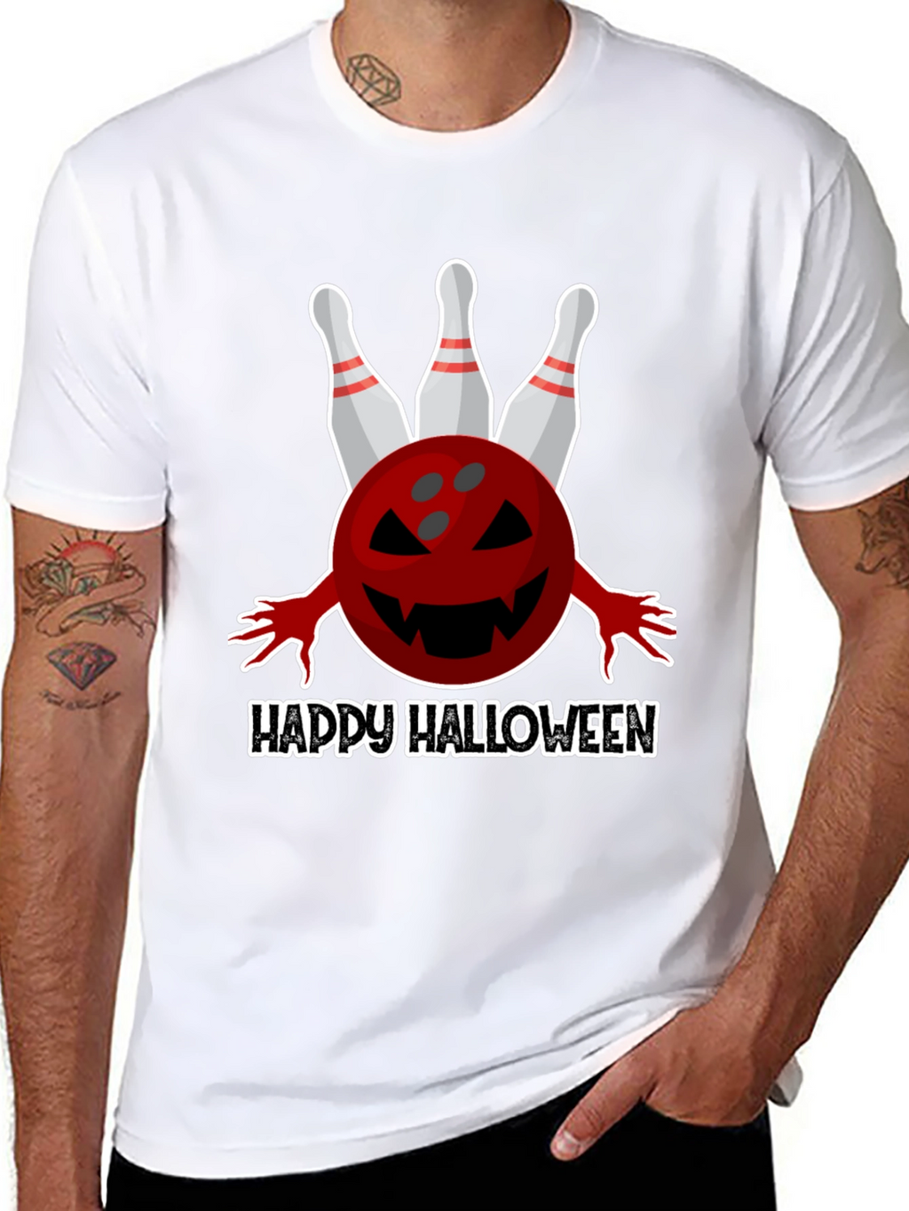 Happy Halloween Bowling T-Shirt