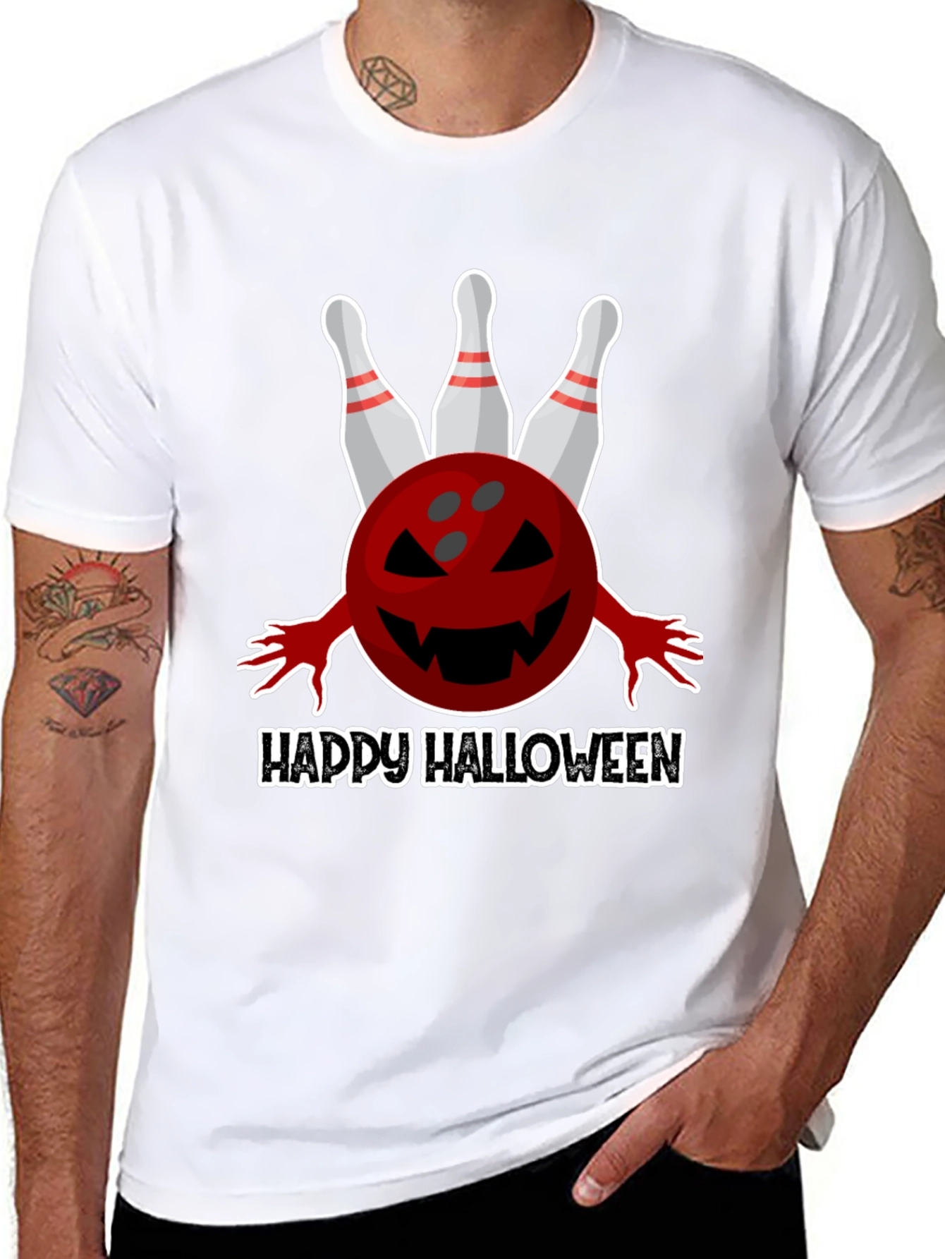 Happy Halloween Bowling T-Shirt