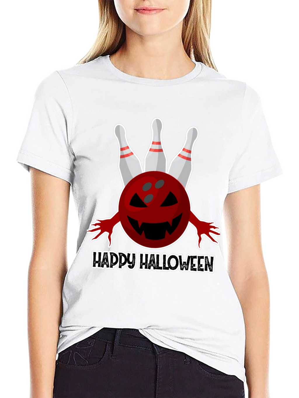 Happy Halloween Bowling T-Shirt