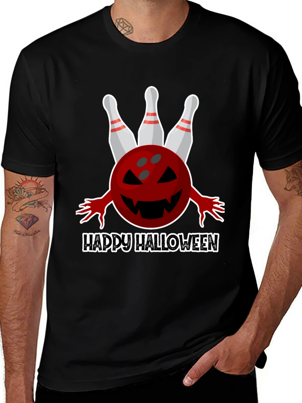 Happy Halloween Bowling T-Shirt