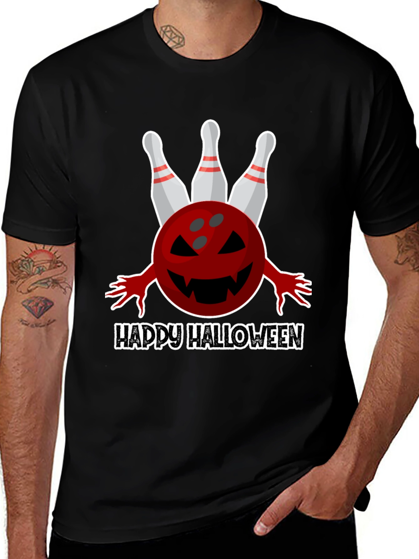 Happy Halloween Bowling T-Shirt